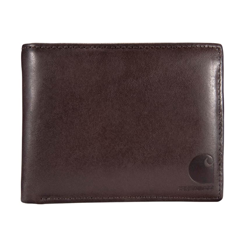 Carhartt Men’s Oil Tan Leather Wallet, Front Pocket, Passcase & Trifold Designs, Long-Lasting Construction, Gifts for Men