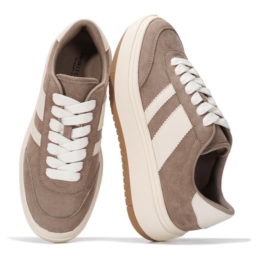 Project Cloud Platform Sneakers for Women - Lightweight Memory Foam Insole Womens Sneakers - Non-Slip Fashion Sneakers for Women Footwear - Women's Fashion Platform Shoes (Nita)