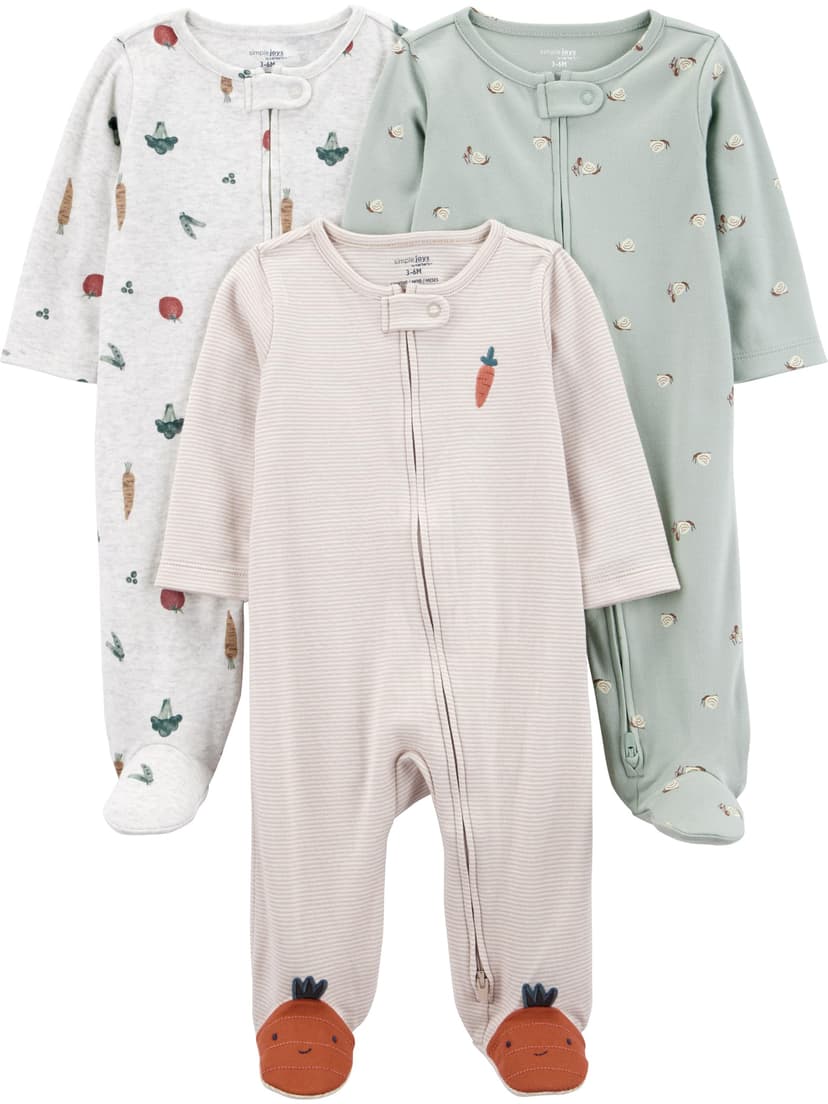 Simple Joys by Carter's Baby 3-Pack Neutral Sleep and Play