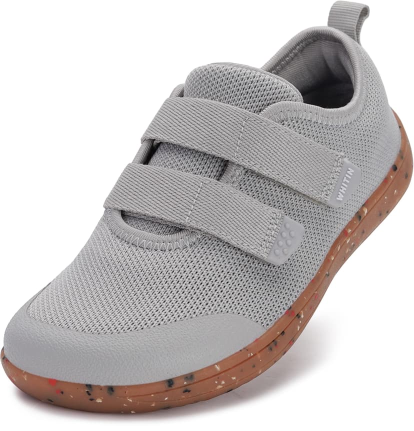 WHITIN Toddler/Little Kid Wide Barefoot Shoes for Natural Growth W8K2 | Back to School, Healthy Foot Development, Flexible Ground-Feel for Casual Walking & Daily Adventures