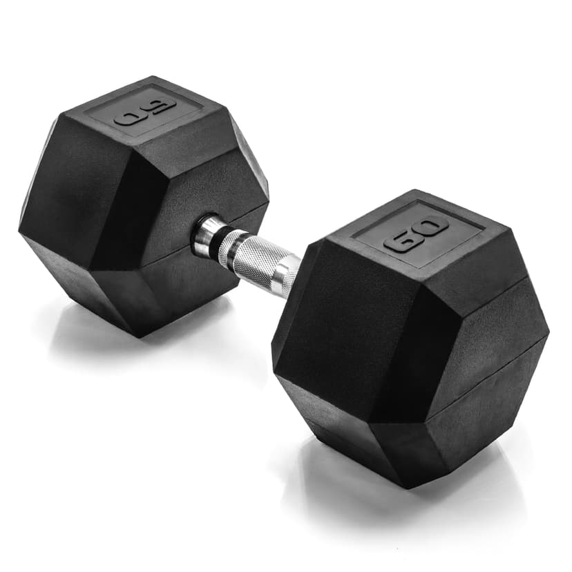 CAP Barbell Coated Hex Dumbbell Weight - Single | 10-120 lbs | Multiple Options