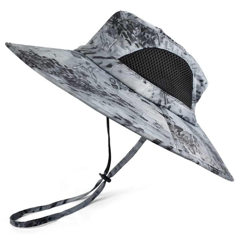 Wide Brim Sun Bucket Hat, Waterproof Boonie Hat for Men & Women | UPF 50+ UV Protection, Adjustable & Breathable, Foldable & Durable for Fishing Hiking Garden Beach