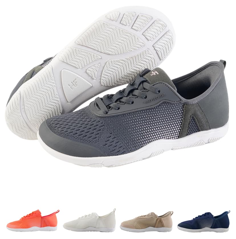 Hike Footwear HF Stride – Hands-Off & Ergonomic Barefoot Shoes for Women Men, Thin Sole & Ultra-Light, Effortless Daily Wear Unisex