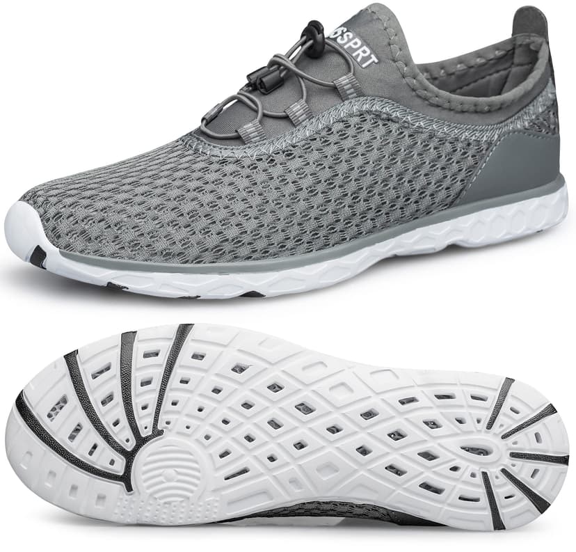 DOUSSPRT Men's Water Shoes Quick Drying Sports Aqua Shoes